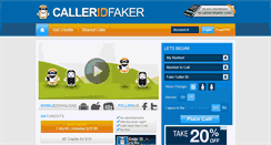 Desktop Screenshot of calleridfaker.com